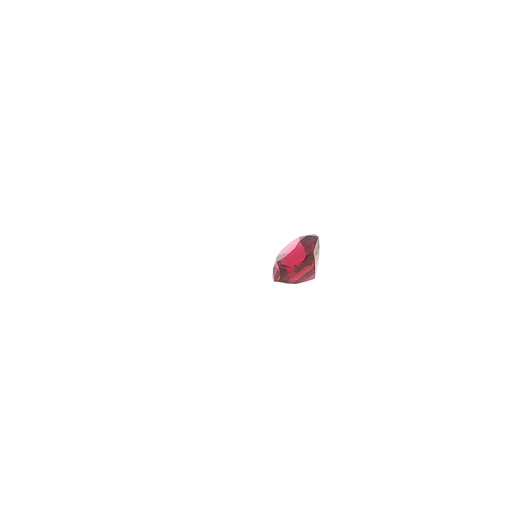Loose Gemstone — Red Rubellite in Cushion Cut
